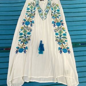 Sundance embroidered "Zeta" Halter Top